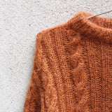 Knitting For Olive | Ribbed Cable Sweater Pattern & Yarn Pack