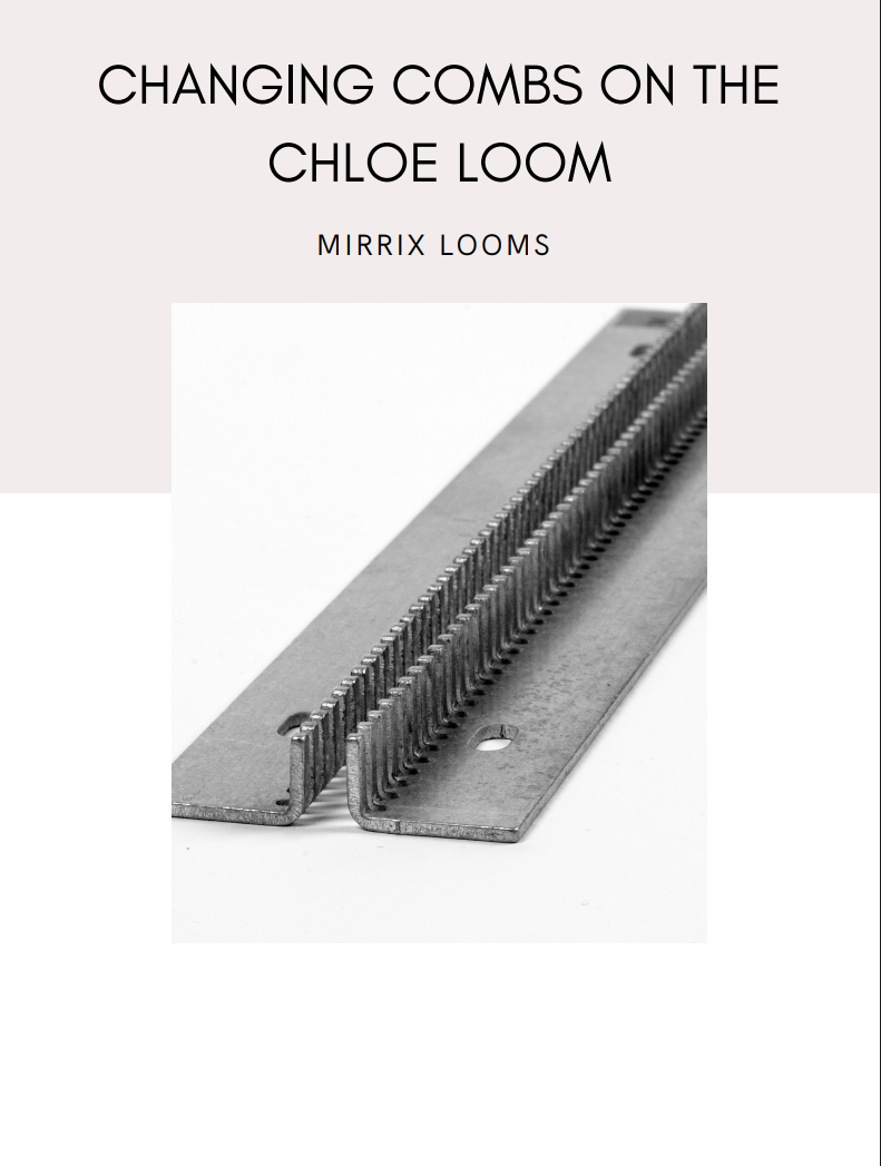 Chloe Loom – Comb Change Guide cover