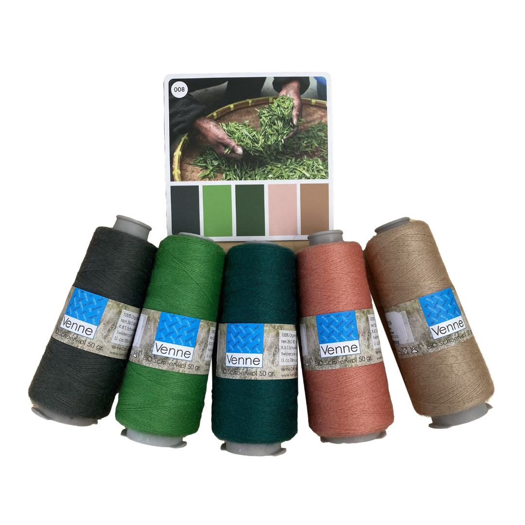 Venne Organic Merino Wool Colour Pack 008 - Thread Collective Australia