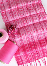 Ashford Scarf Weaving Kit spring sample