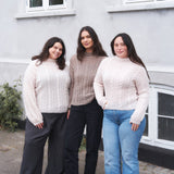 Knitting For Olive | Ribbed Cable Sweater Pattern & Yarn Pack