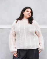 Knitting For Olive | Ribbed Cable Sweater Pattern & Yarn Pack