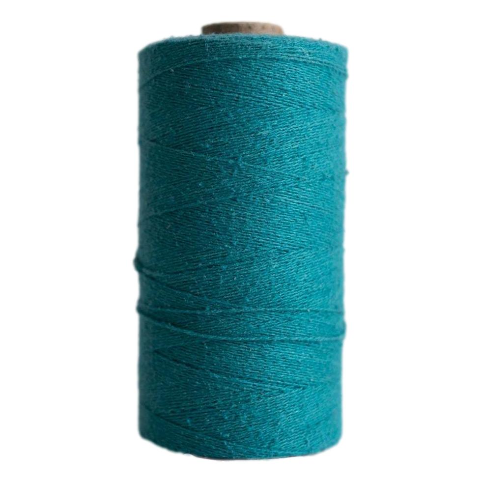 Maurice Brassard 20/2 Silk Noil Turquoise SS-10 Thread Collective