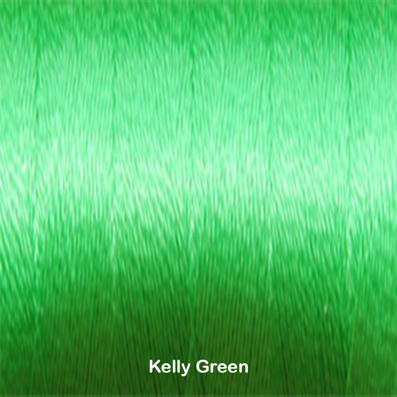 Silk kelly green
