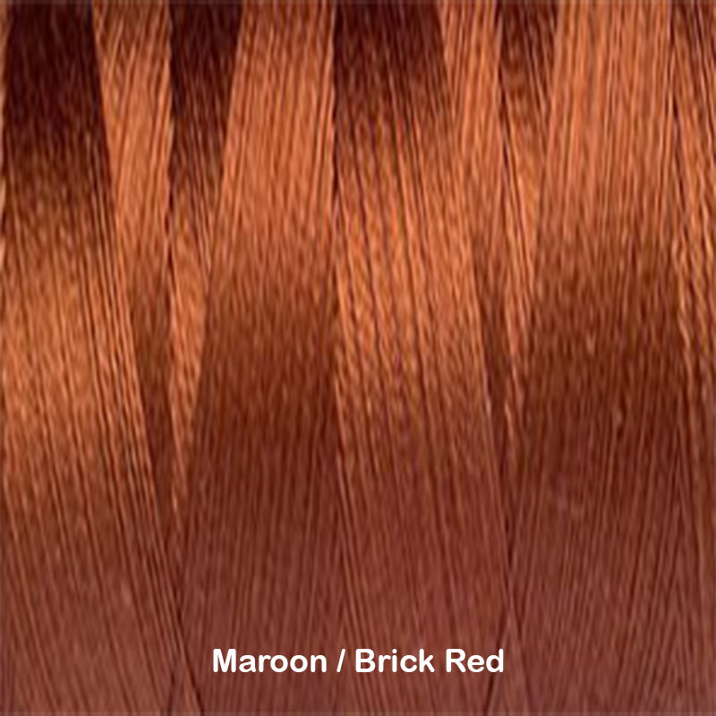 Silk maroon/brick red