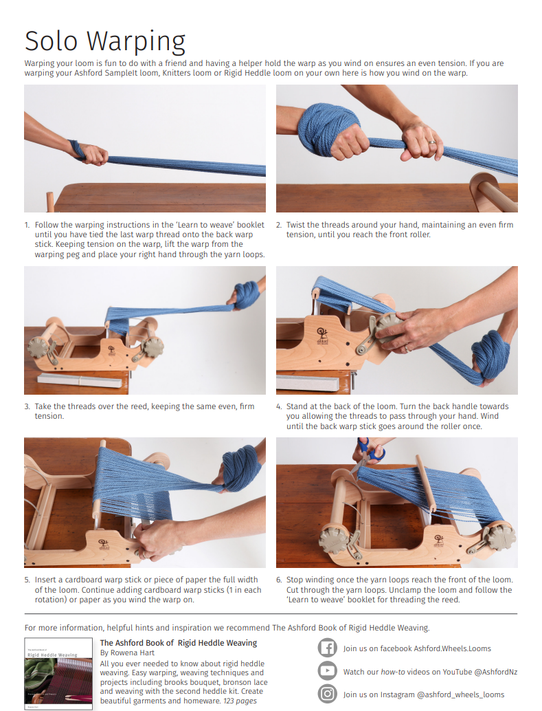 Solo Warping Guide (A4) cover