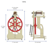 Schacht Ladybug Spinning Wheel