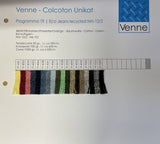 Venne Ecojeans Sample Card New - Thread Collective