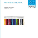 Venne Organic Linen Colour Card Ne 16/1 - 16/2 - Thread Collective
