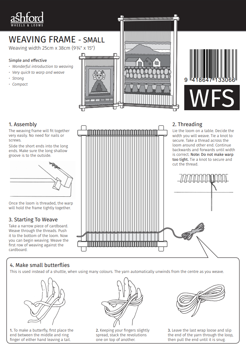 Warping Frame Small – Assembly Guide cover