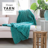 Scheepjes | Crochet Pattern YARN - The After Party no.24 Popcorn Cables Blanket