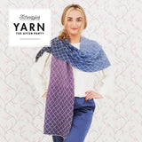 Scheepjes | Knitting Pattern - YARN The After Party no.71 Lavender Trellis Wrap