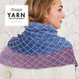 Scheepjes | Knitting Pattern - YARN The After Party no.71 Lavender Trellis Wrap
