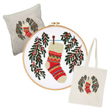 DMC | Christmas Stocking Cross Stitch Pattern & Thread Pack