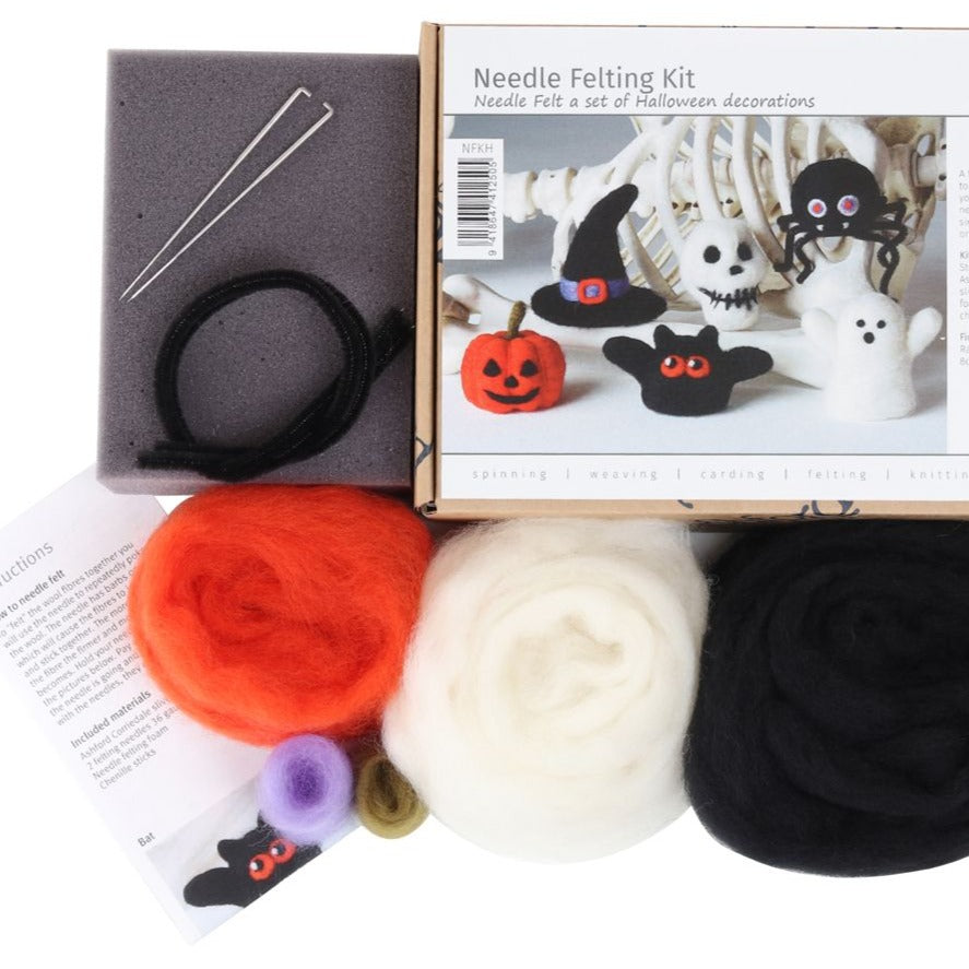 Shop the Ashford Halloween Needle Felting Kit - Thread Collective Australia