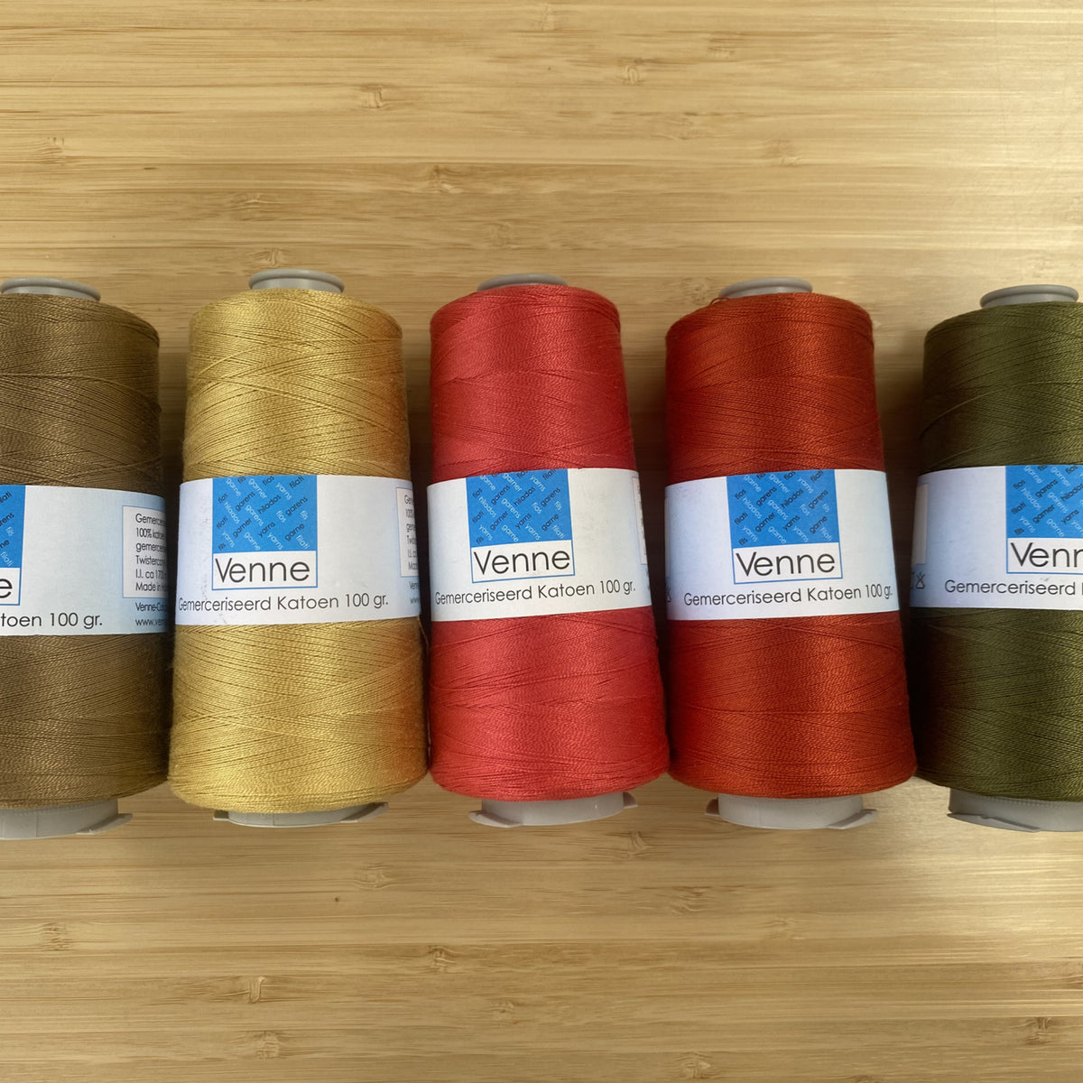 Venne Mercerised Egyptian Cotton Yarn Pack - Thread Collective Australia