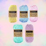 Scheepjes | Catona Pastel Sky Yarn Pack