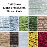 DMC | Snow Globe Cross Stitch Pattern & Thread Pack