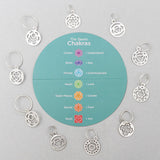 KnitPro Chakra Stitch Markers - Thread Collective Australia