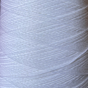 White Ada Fibres Australian Cotton Weaving Yarn - Australian Made Australian Grown Australian Cotton Aqua