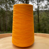 Ada Fibres large australian cotton cones - yellow orange