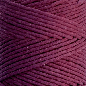 Boysenberry Recycled 4mm Cotton String - (4mm) 500g Cone [Discontinued]