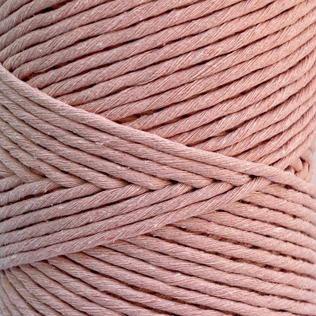Recycled Cotton Macrame String - (4mm) 500g Cone