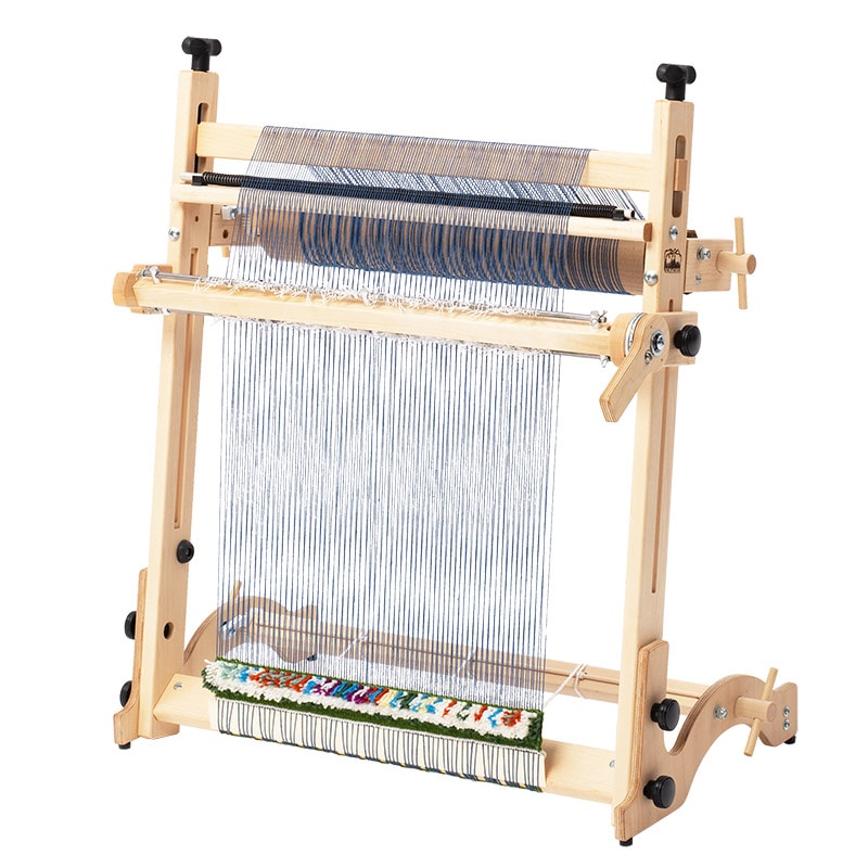 Wind long warps on a Schacht Arras tapestry loom with the optional warp beam kit