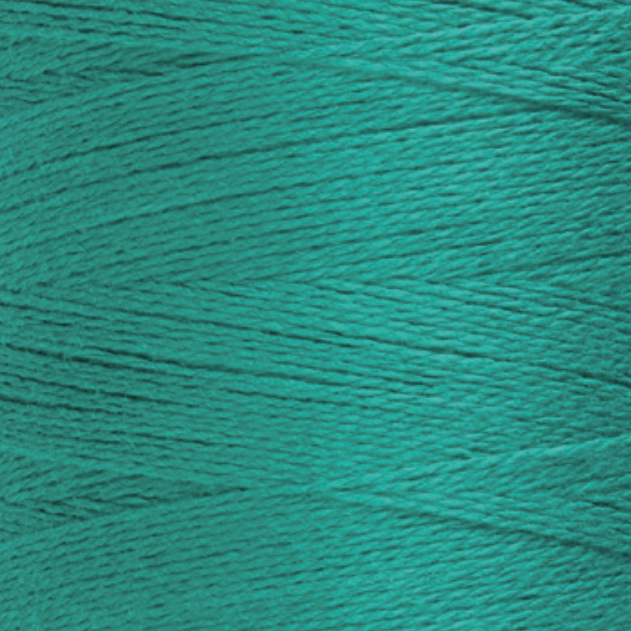 Turquoise Green Ashford Unmercerised Cotton Ne 5/2