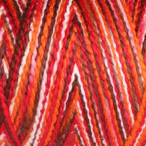 Ashford Caterpillar Cotton Yarn inferno swatch - Thread Collective Australia