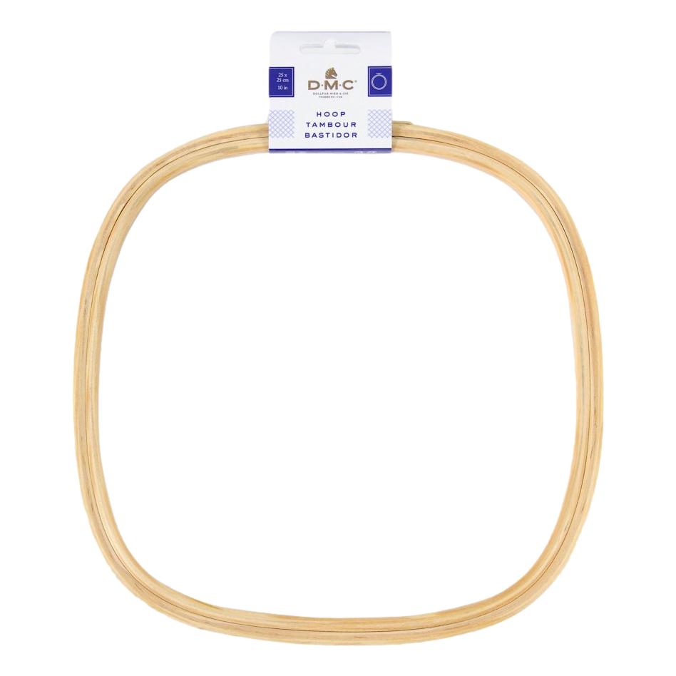 Square embroidery hoop from DMC
