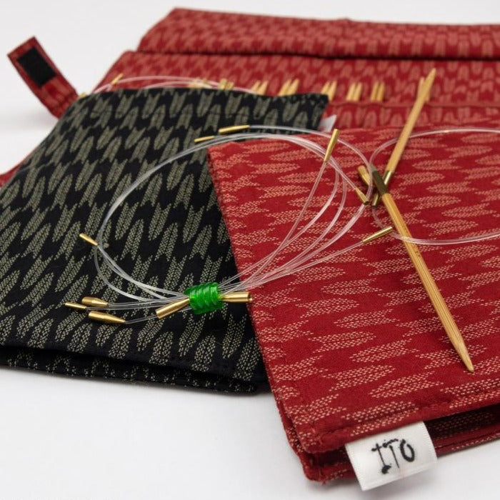 ITO fabric cases for needles and accessories - Thread Collective Australia