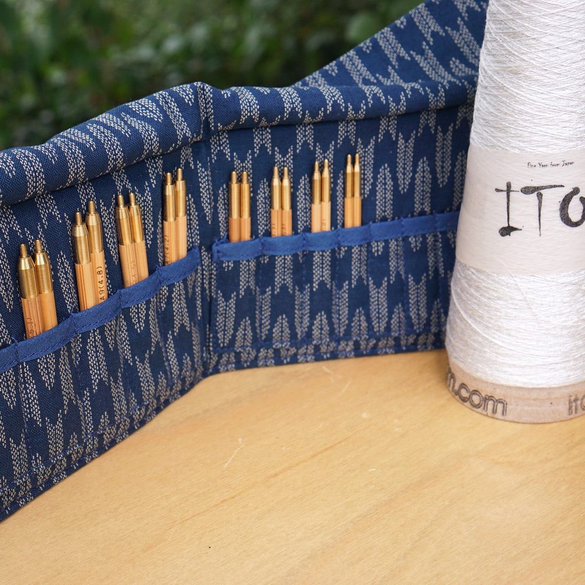 ITO Interchangeable Needles in fabric case - Thread Collective Australia