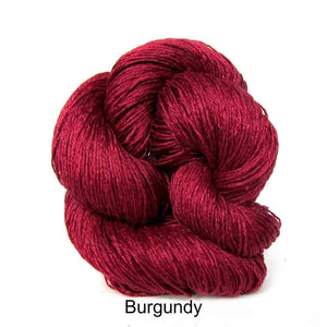 Euroflax Wet Spun Linen Yarn Burgundy 2584