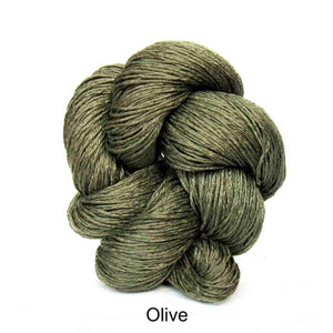 Euroflax Wet Spun Linen Yarn Olive 2414