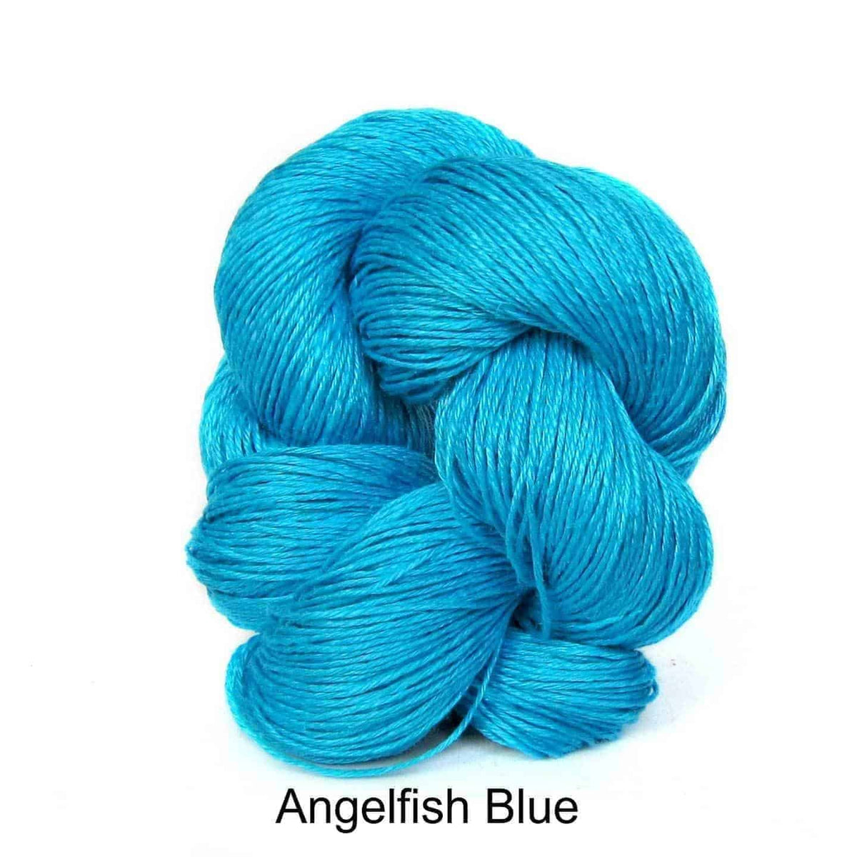 Euroflax Wet Spun Linen Yarn Angelfish Blue 2134