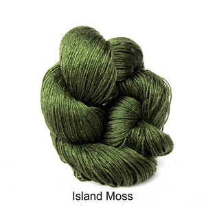 Euroflax Wet Spun Linen Yarn Island Moss 2644