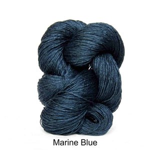 Euroflax Wet Spun Linen Yarn Marine Blue 2564