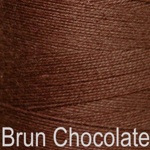Maurice Brassard Cotton Weaving Yarn Ne 8/2 Brun Chocolate 8263