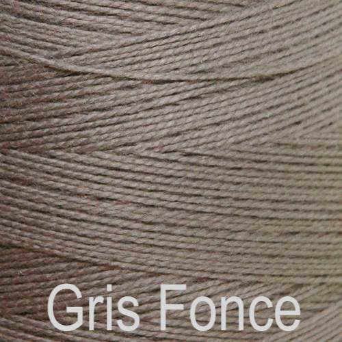 Maurice Brassard Cotton Weaving Yarn Ne 8/2 Gris Fonce 271