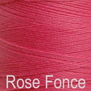 Maurice Brassard Cotton Weaving Yarn Ne 8/2 Rose Fonce 1330
