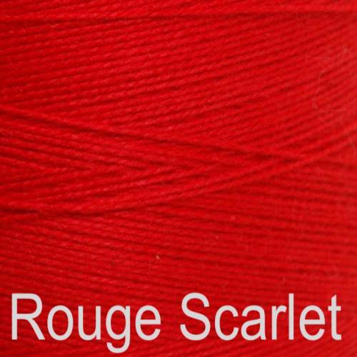 Maurice Brassard Cotton Weaving Yarn Ne 8/2 Rouge Scarlet 5116