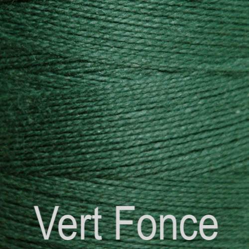Maurice Brassard Cotton Weaving Yarn Ne 8/2 Vert Fonce 1152