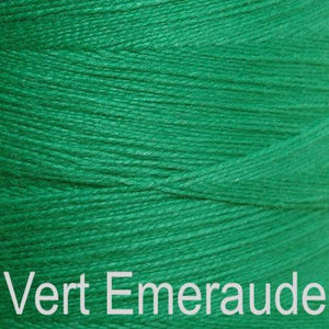 Maurice Brassard Cotton Weaving Yarn Ne 8/2 Vert Emeraude 1757