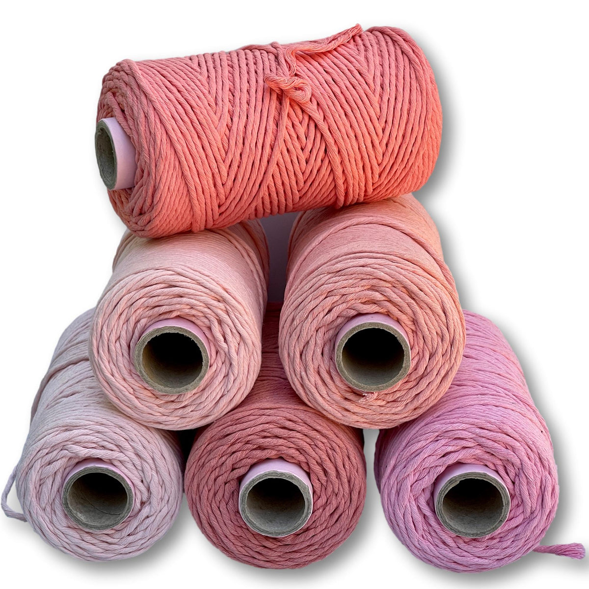 Recycled 4mm Cotton String - (4mm) 500g Cone [Discontinued]