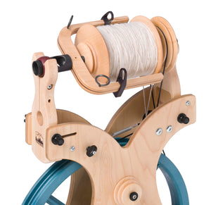 Schacht Sidekick Folding Spinning Wheel details - Thread Collective Australia
