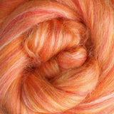 Ashford Silk Merino Fibre saffron - Thread Collective Australia