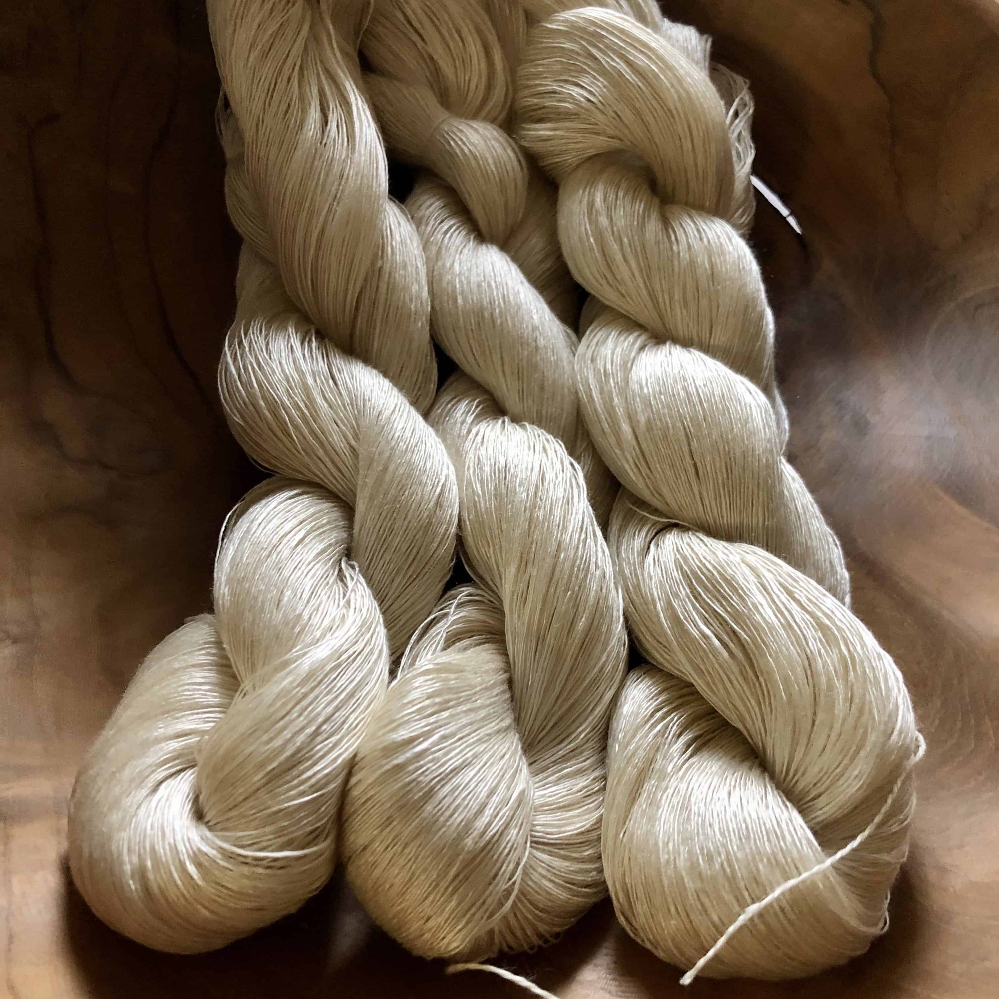 Single-ply-mulberry-silk-yarn-swiss-mountain-silk-Thread-Collective-Australia