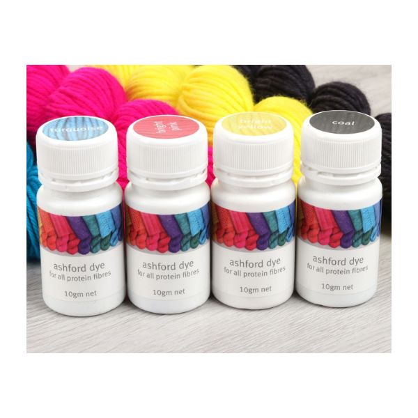 Ashford Protein Dyes CMYK Colour Kit 4 colours - Thread Collective Australia