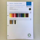 Venne Mercerised Cotton Ne 30/2 - Nm 50/2 Sample Card - Thread Collective Australia